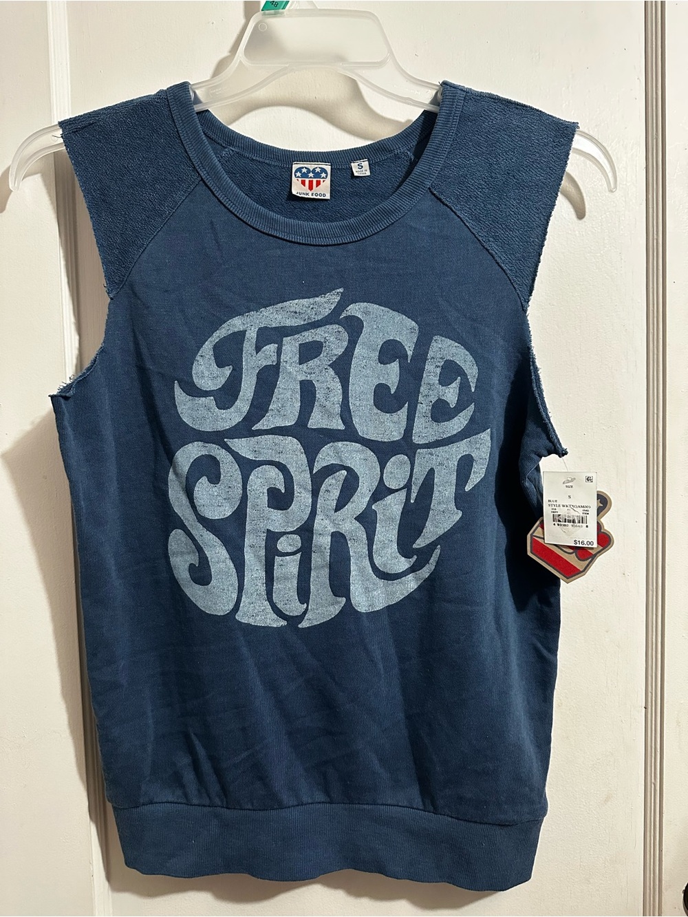 Junk Food Clothing Navy Blue "Free Spirit"